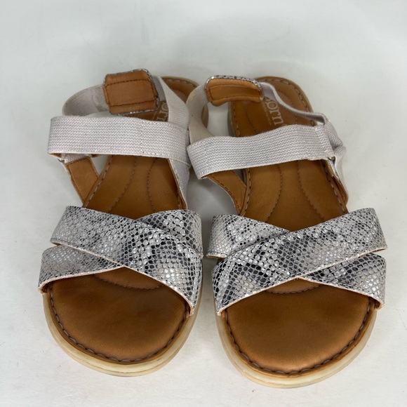 born sport sandals Women Size 8M Leather/textile Upper - Picture 2 of 15